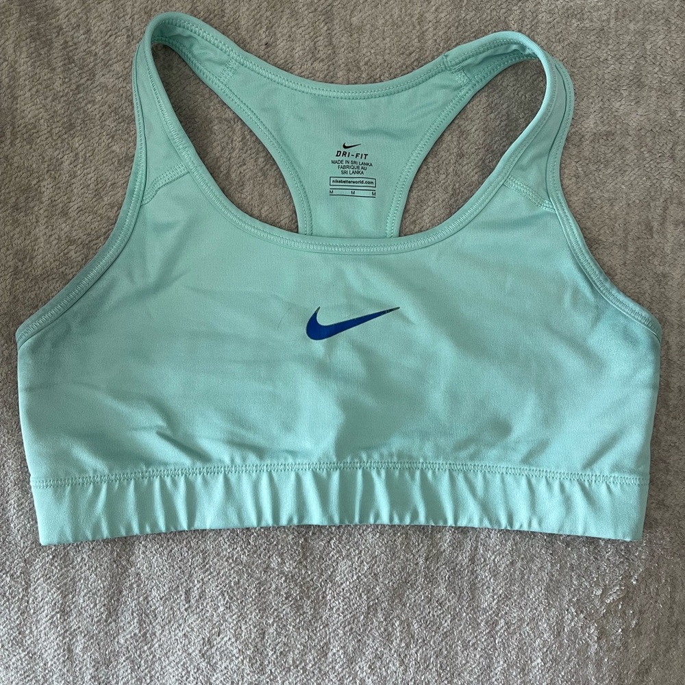 Nike Women's Light Green Sports Bra